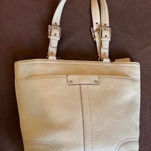 Coach Hamilton Lunch Tote Pebbled Leather F13089